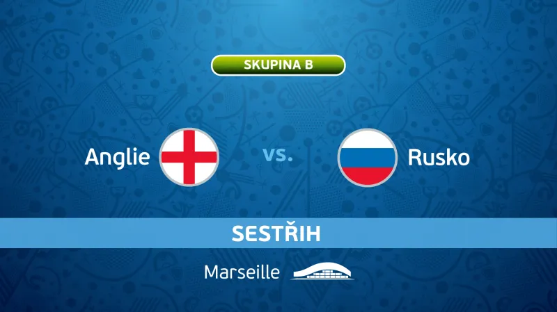 Sestřih utkání Anglie - Rusko