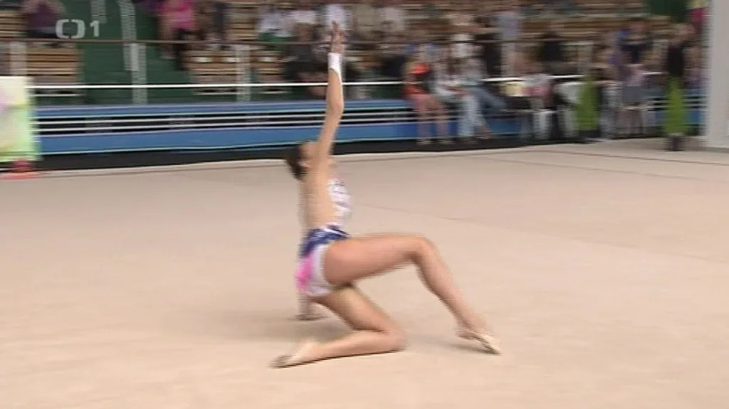 Míčková ovládla mistrovství republiky v moderní gymnastice
