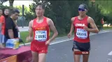 Sestřih závodu 20 km chůze na MS v Pekingu