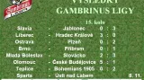 15. kolo fotbalové Gambrinus ligy