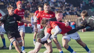 Ragbyová reprezentace rozdrtila litevský tým 87:5