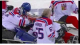 Záznam utkání sledge hokejistů Česko - Švédsko