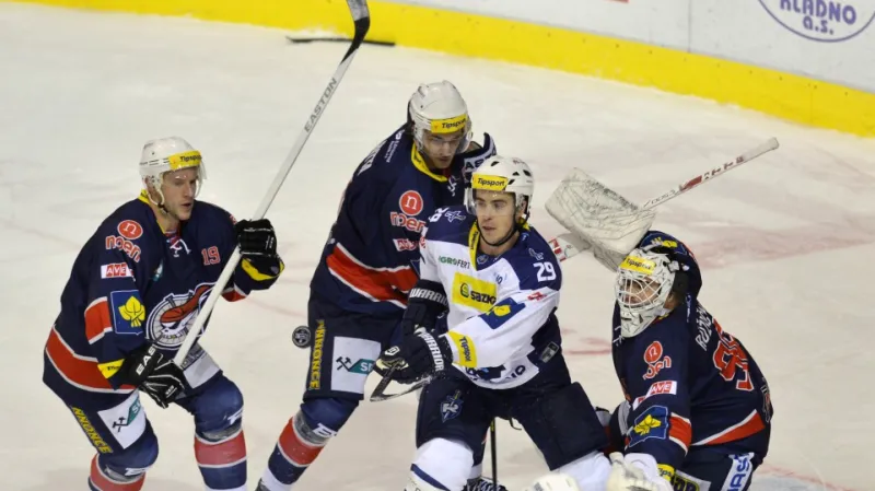 Utkání Kladno - Chomutov