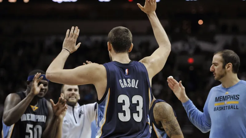 Radost basketbalistů Memphisu