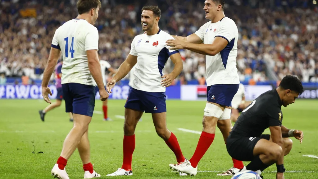 Radost ragbistů Francie