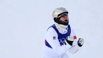 Zlatý skok Číňana Wang Sin-tia