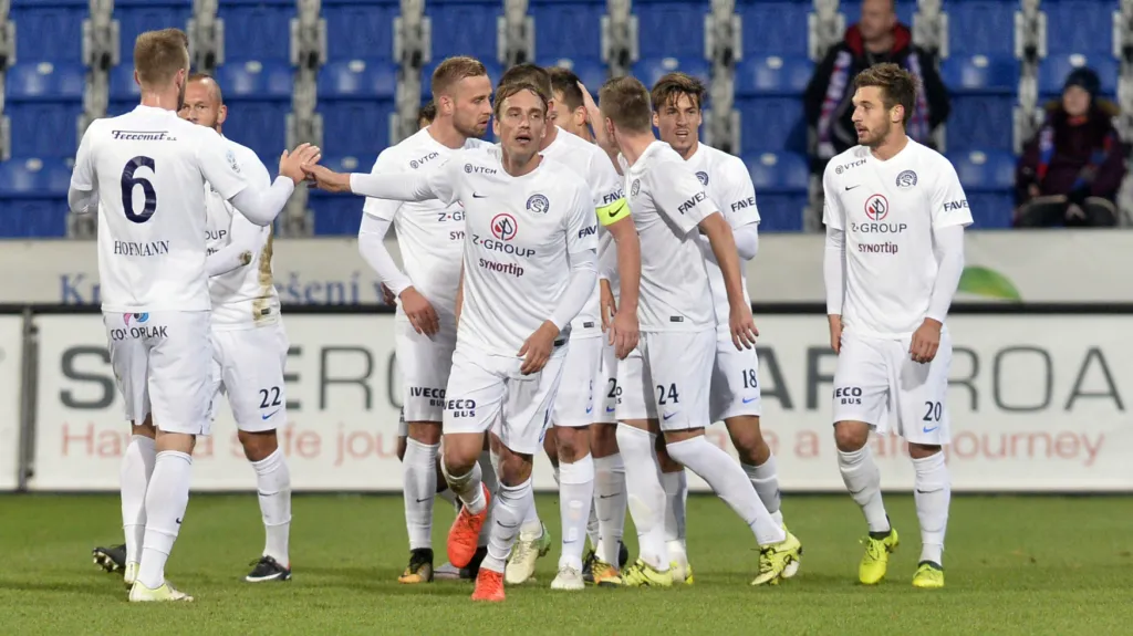 Radost fotbalistů Slovácka