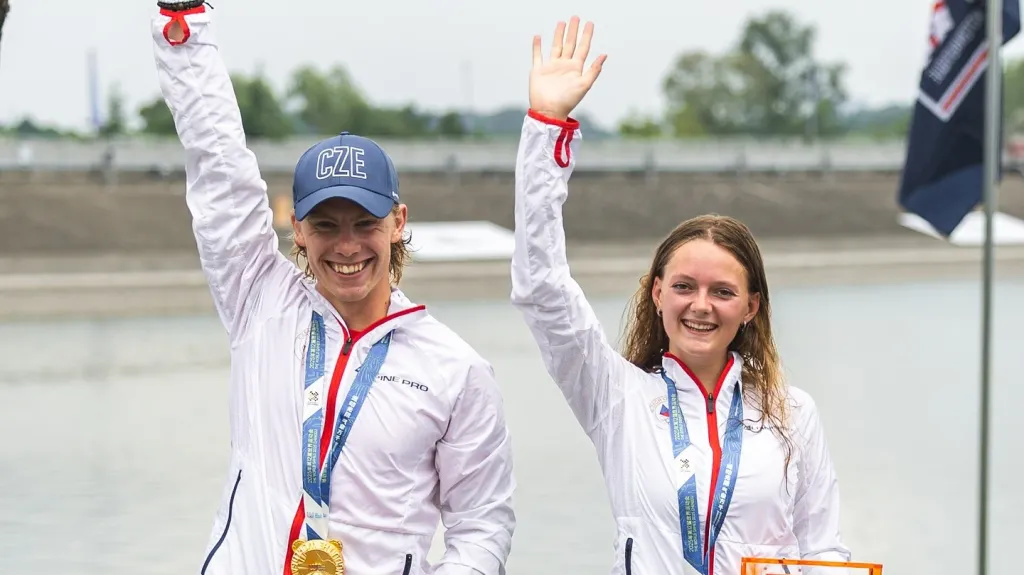 Lukáš Záhorský a Eliška Matoušková