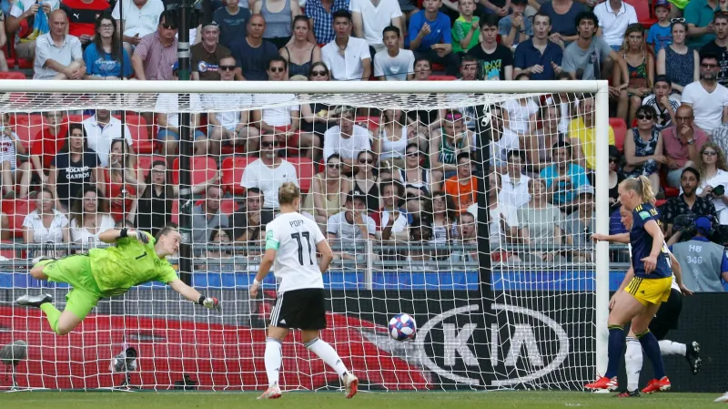 Sestřih utkání Německo - Švédsko