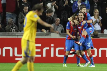 Radost plzeňských hráčů