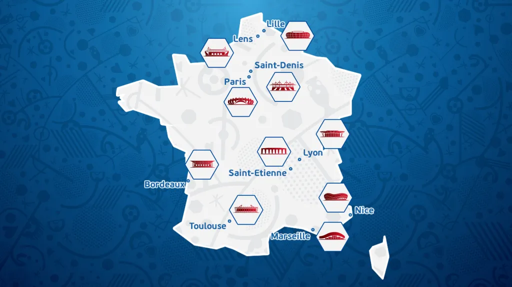 Stadiony pro Euro 2016