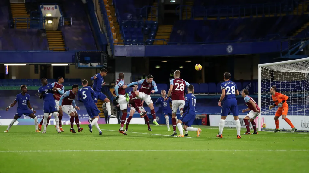 Utkání Chelsea – West Ham