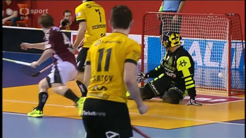 Sestřih florbalového utkání Sparta - Střešovice