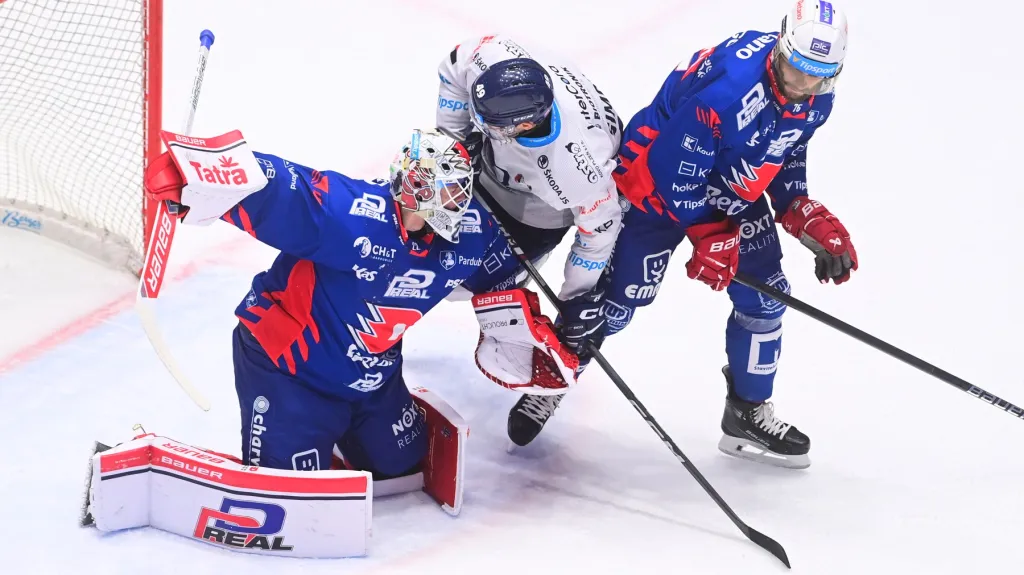 Roman Will čelí plzeňskému ataku brankoviště