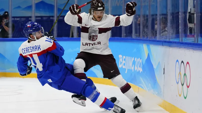 Utkání Slovensko - Lotyšsko