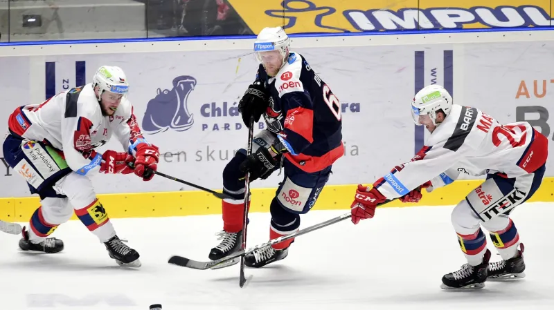 Utkání Pardubice - Chomutov