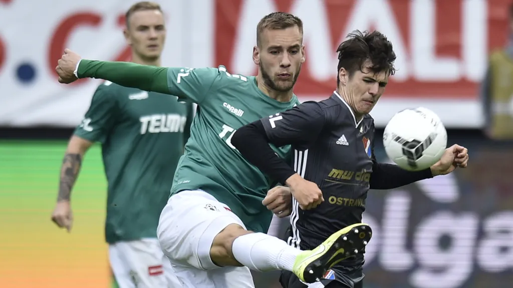 Jablonecký Kratochvíl v souboji s Buchtou z Baníku