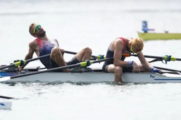 Vyčerpaní a zklamaní Miroslav Vraštil a Jiří Šimánek