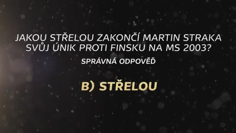 HOKEJOVÝ KVÍZ 6. 5. - SPRÁVNÁ ODPOVĚĎ
