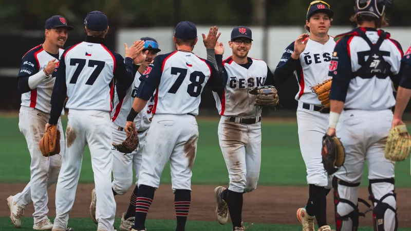 Čeští baseballisté oslavili na ME historický bronz