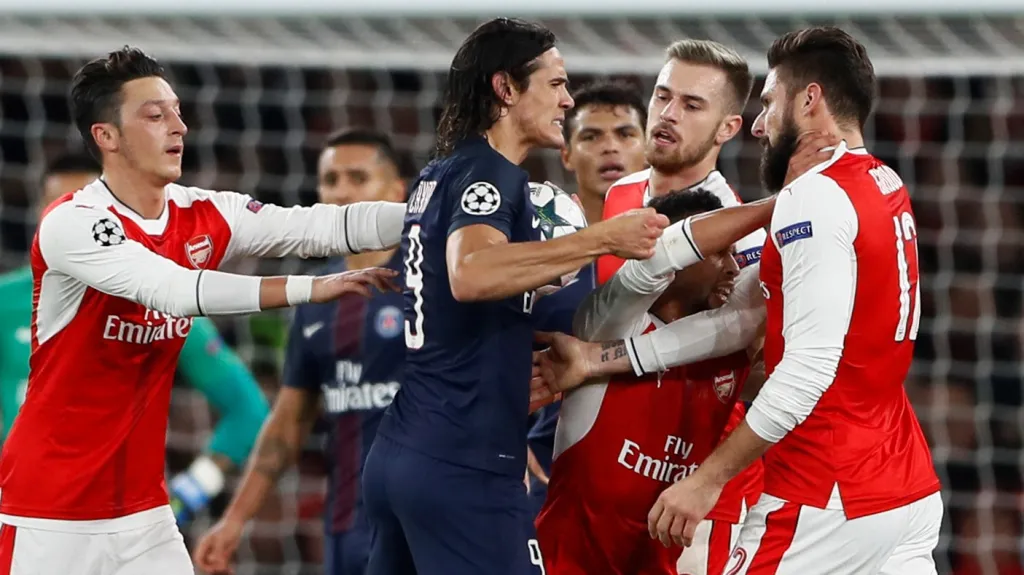 Utkání Arsenal - PSG