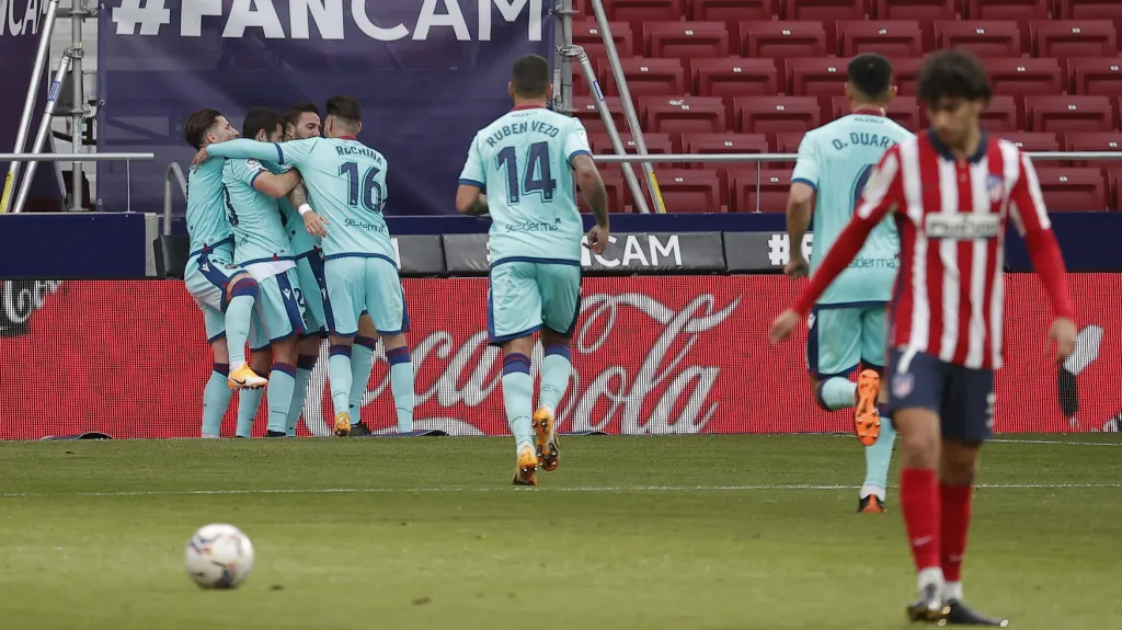 Radost hráčů Levante