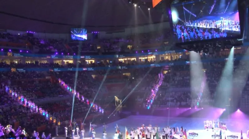 MS v házené odstartoval pompézní zahajovací ceremoniál