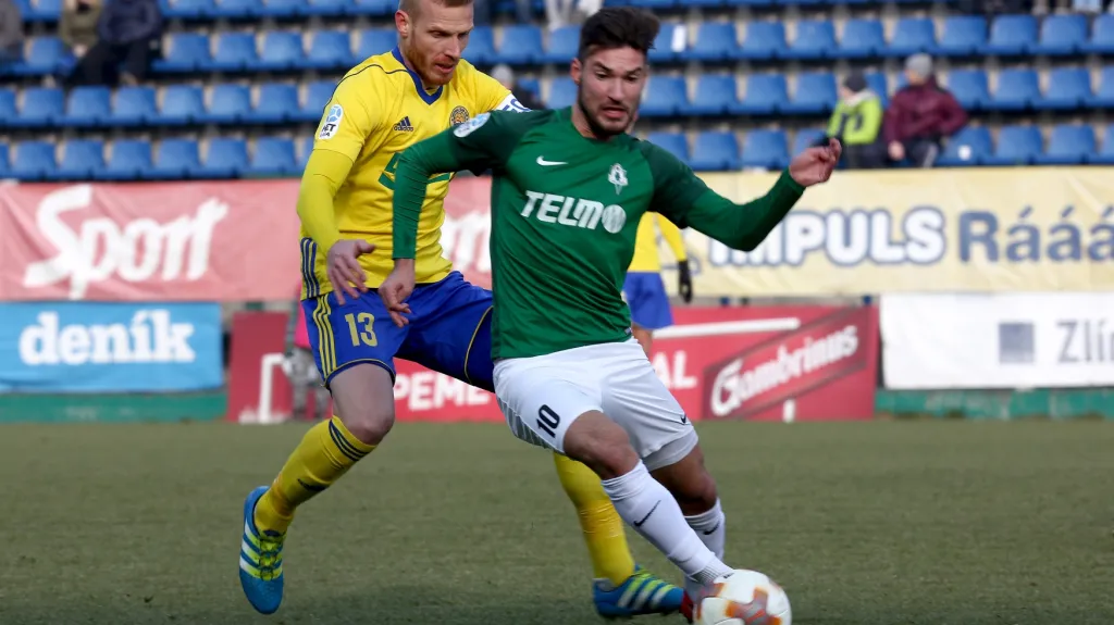 Utkání Zlín - Jablonec