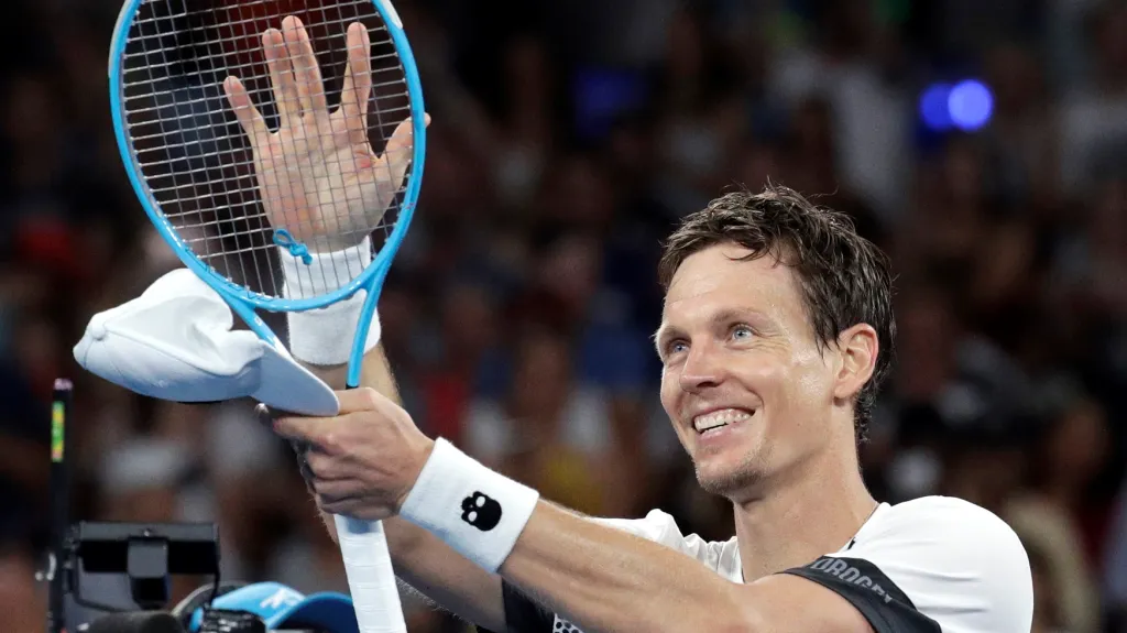 Český tenista Tomáš Berdych na Australian Open