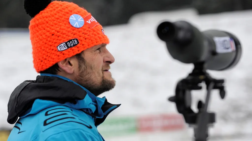 Biatlonový trenér Jindřich Šikola