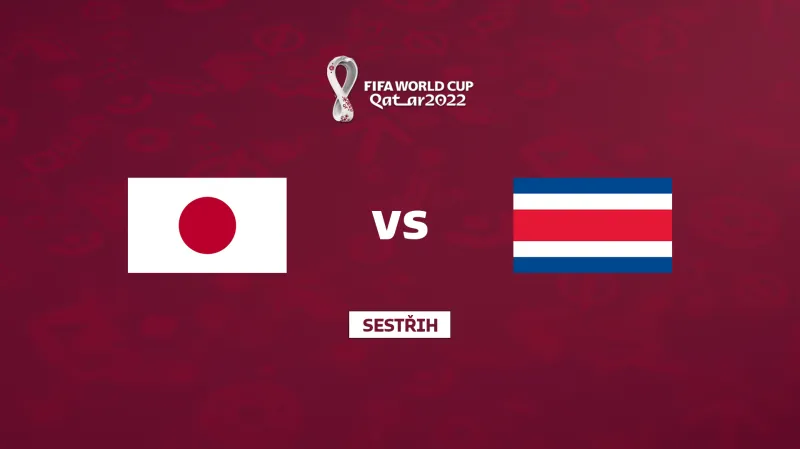 Sestřih utkání Japonsko - Kostarika