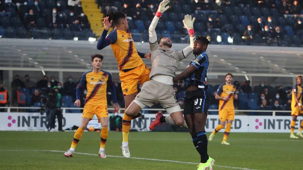 Utkání Atalanta Bergamo - AS Řím