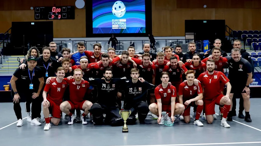 Čeští florbalisté ovládli turnaj EFT