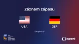 Záznam utkání USA – Německo