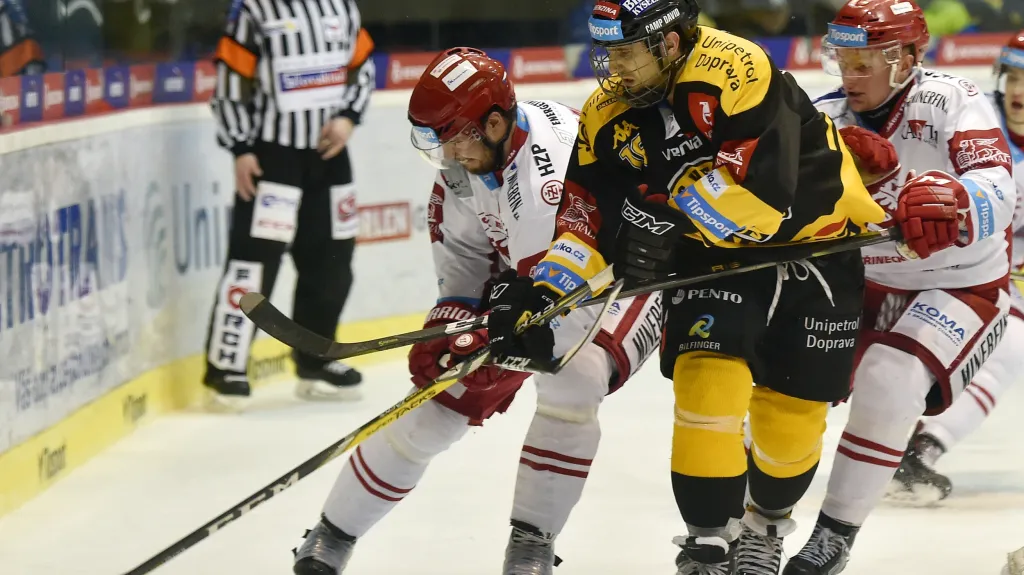 Utkání Litvínov - Třinec