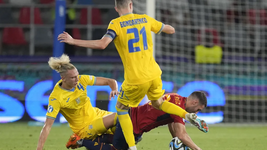 Fotbalisté Ukrajiny do 21 let