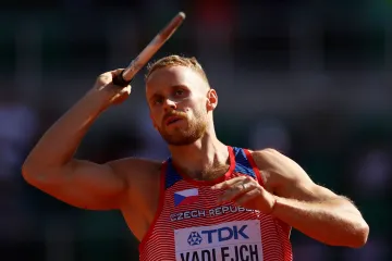 Jakub Vadlejch si prvním hodem na MS zajistil finálovou účast