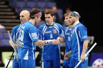 Zleva Fridrich, Slaný, Richter, Ostřanský a Garčar