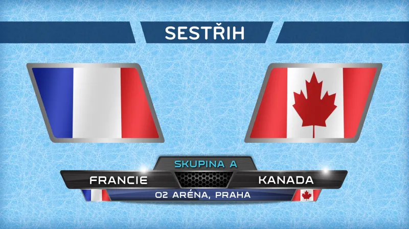 Sestřih utkání Francie - Kanada
