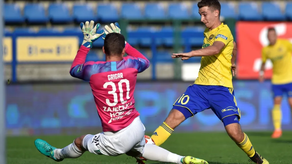 Tomáš Grigar vychytal Dominika Maška