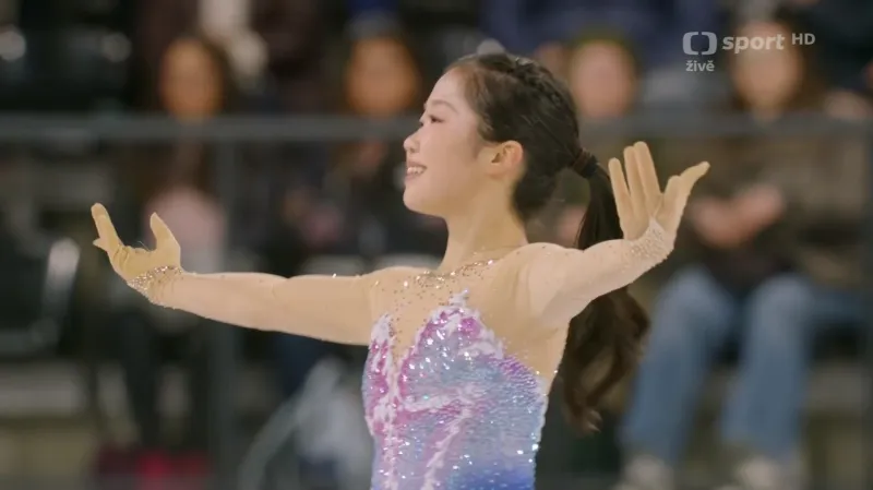 Volná jízda Ami Nakaiové na GP ve Francii