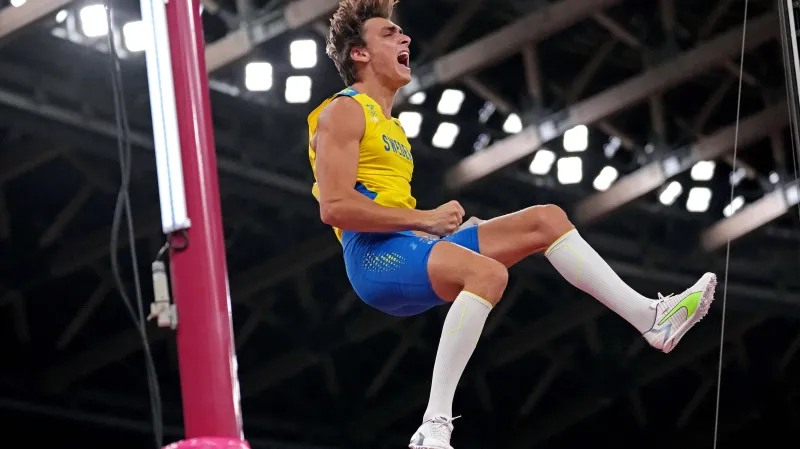 Světový rekord tyčkaře Armanda Duplantise s ohlasem