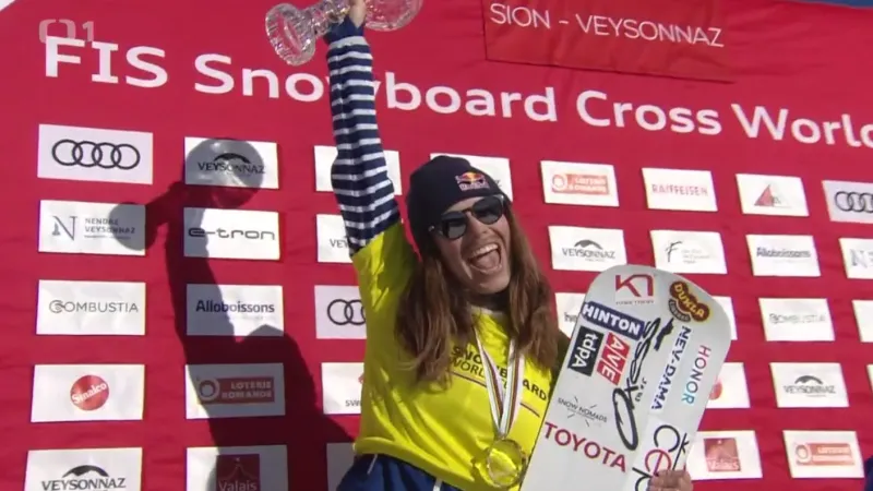 Eva Samková ovládla celkové hodnocení Světového poháru