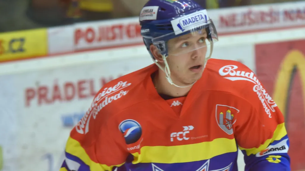 Václav Karabáček v dresu Motoru