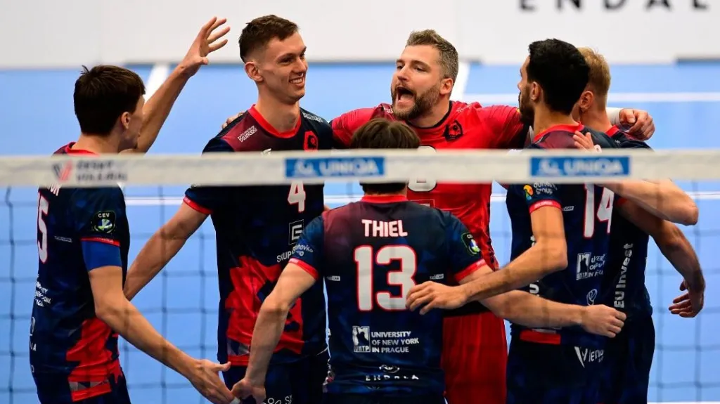 Volejbalisté Lvů Praha