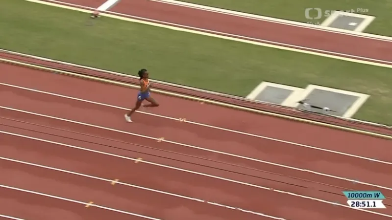 Rekord Chebetové v závodu na 10 000 metrů v Eugene