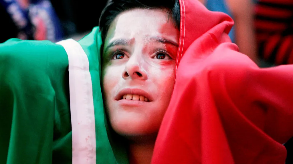 Zklamaný italský fanoušek