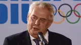 Zeman přijal na Hradě olympioniky