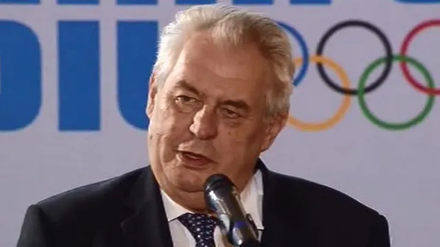 Zeman přijal na Hradě olympioniky