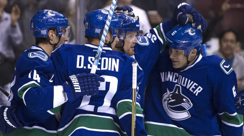 Radost hokejistů Vancouveru